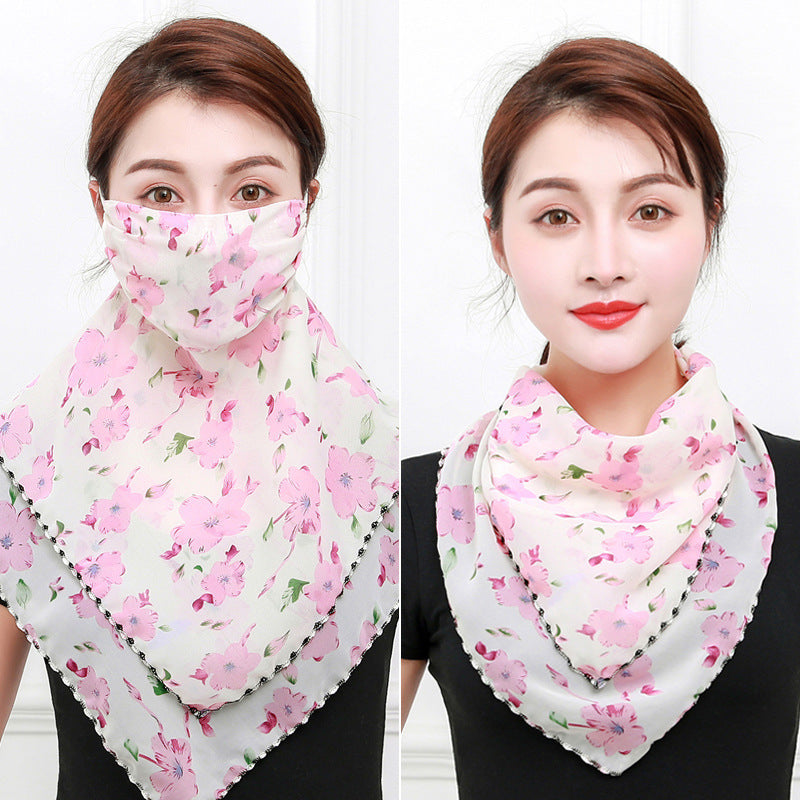 Mask sunscreen scarf