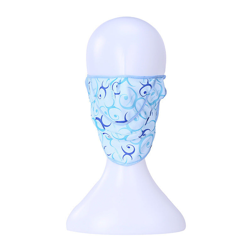 Sunscreen neck mask