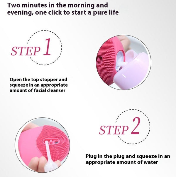 Facial Cleanser Foam Silicone Facial Cleanser