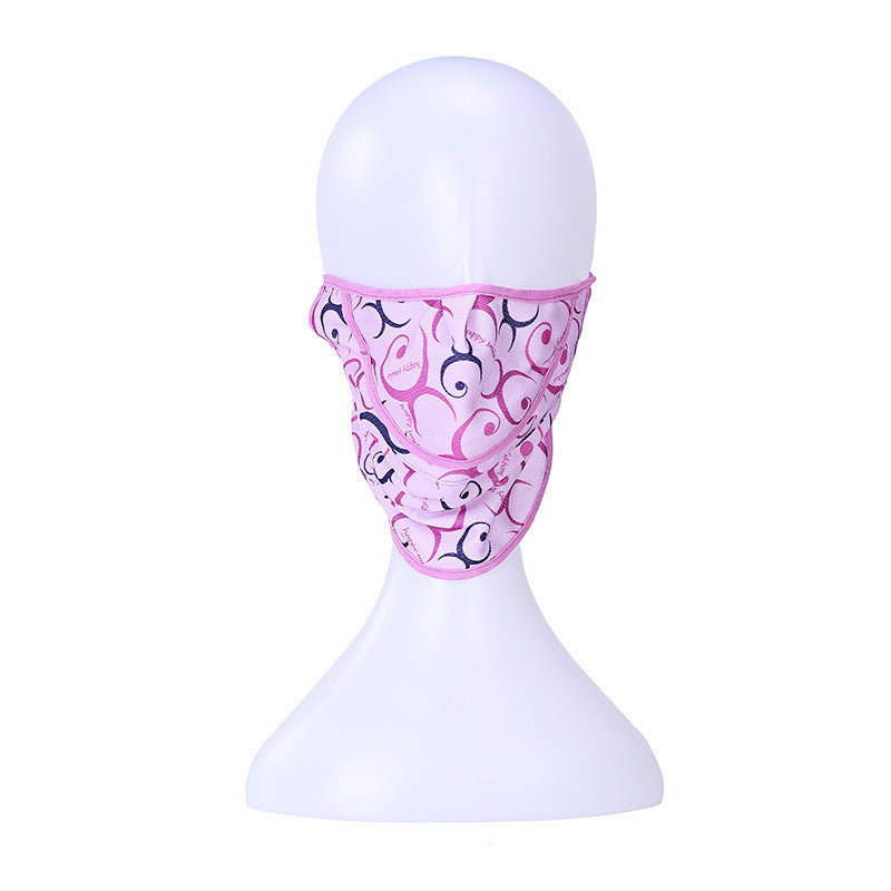 Sunscreen neck mask