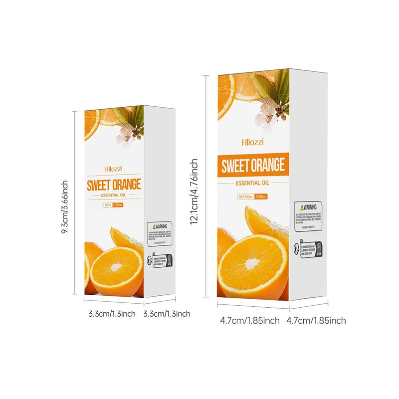 30ml/60ml/100ml sweet orange skin care essential oil plant extract essential oil for body care