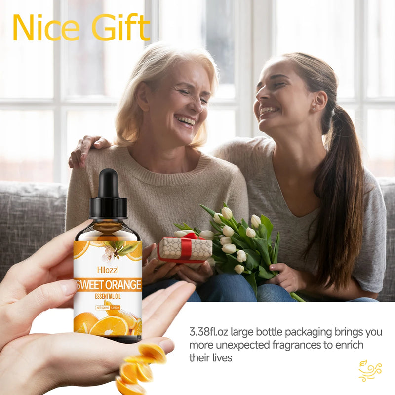 30ml/60ml/100ml sweet orange skin care essential oil plant extract essential oil for body care