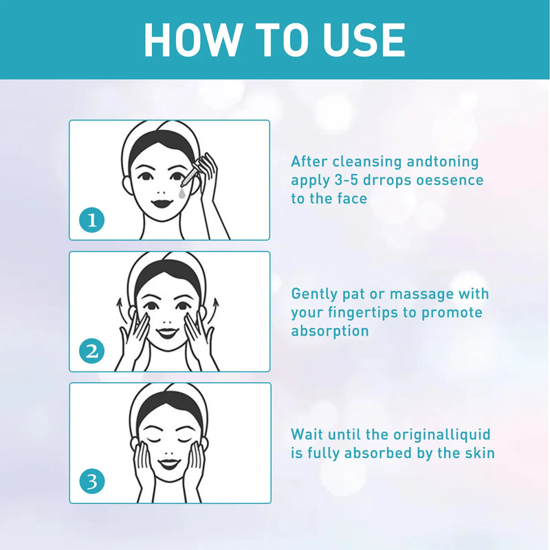 Wrinkles Removal Serum Niacinamide Anti Aging Fade Fine Line Moisturizing Firming Remove Wrinkle Skincare Facial Lifting Essence