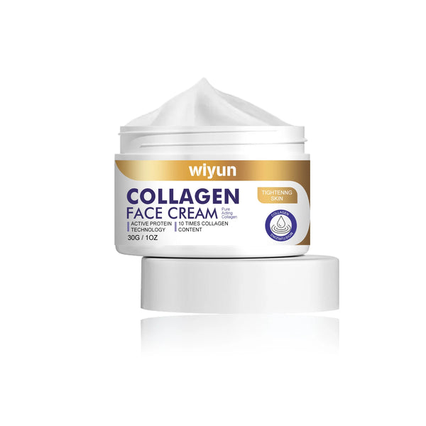 WIYUN Moisturizing & Firming Collagen Face Cream 50ml Wrinkle Removal & Brightening Skin Cream