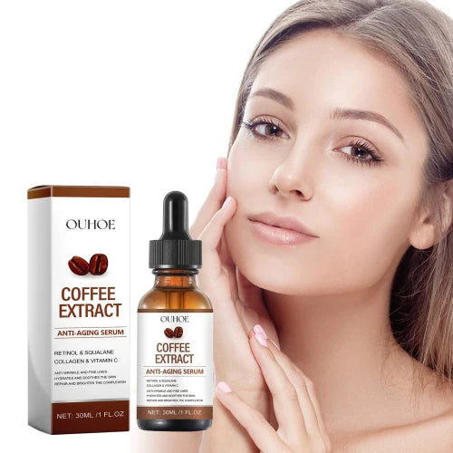 OUHOE Caffeine Face Anti-Wrinkle Serum