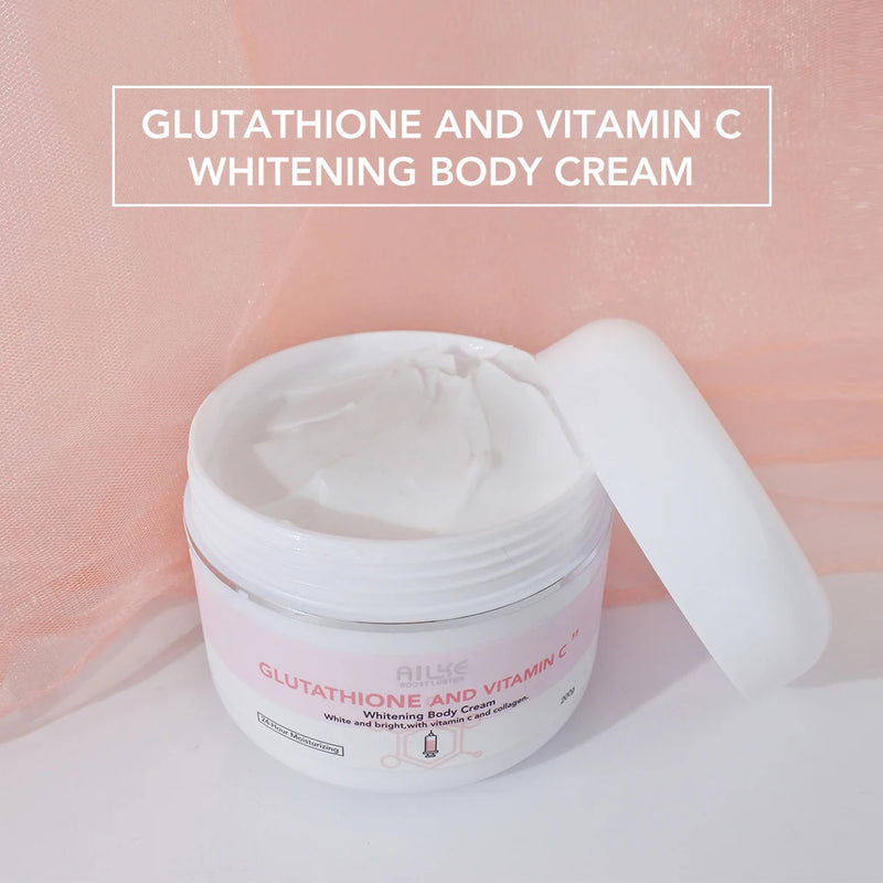 AILKE Whitening Moisturizing Korean Facial And Body Lotion, Reduce Melanin Wrinkles, Vitamin C Dark Spots Remove Skin Care Cream