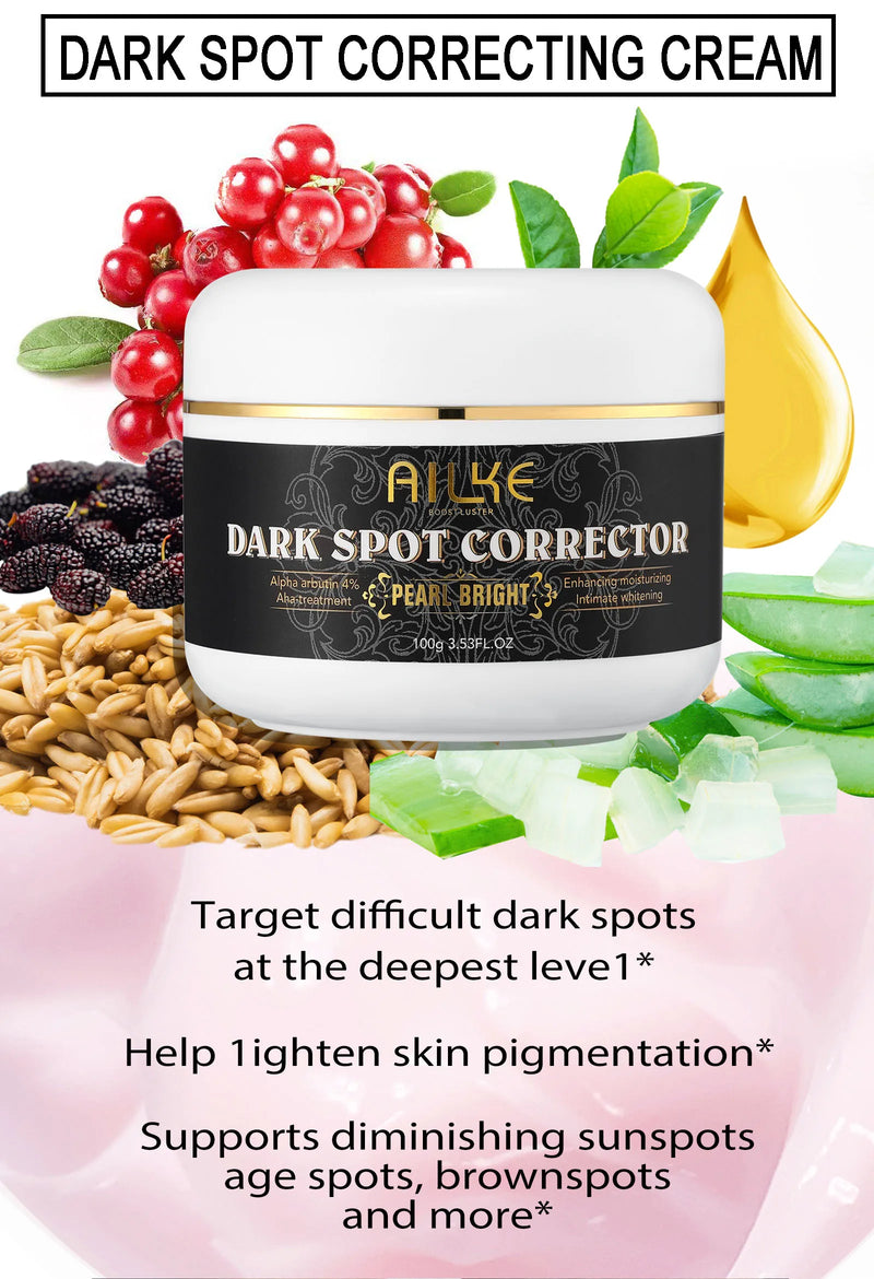 AILKE Collagen Women Skin Care Set, Moisturizing, Whitening, Youther, Remove Freckle, Dark and Black Spots, Skin Lightening Kit