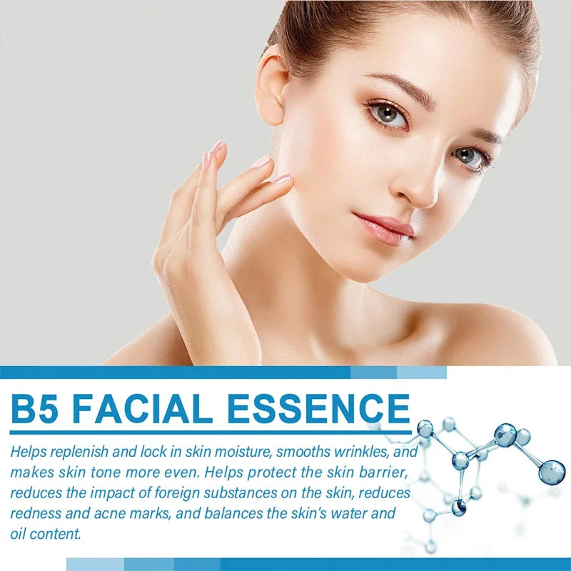 B5 Hyaluronic Acid Serum Facial Anti Aging Wrinkle Lift Firming Fine Lines Lightening Dark Circle Skin Brightening Hyalu Serum