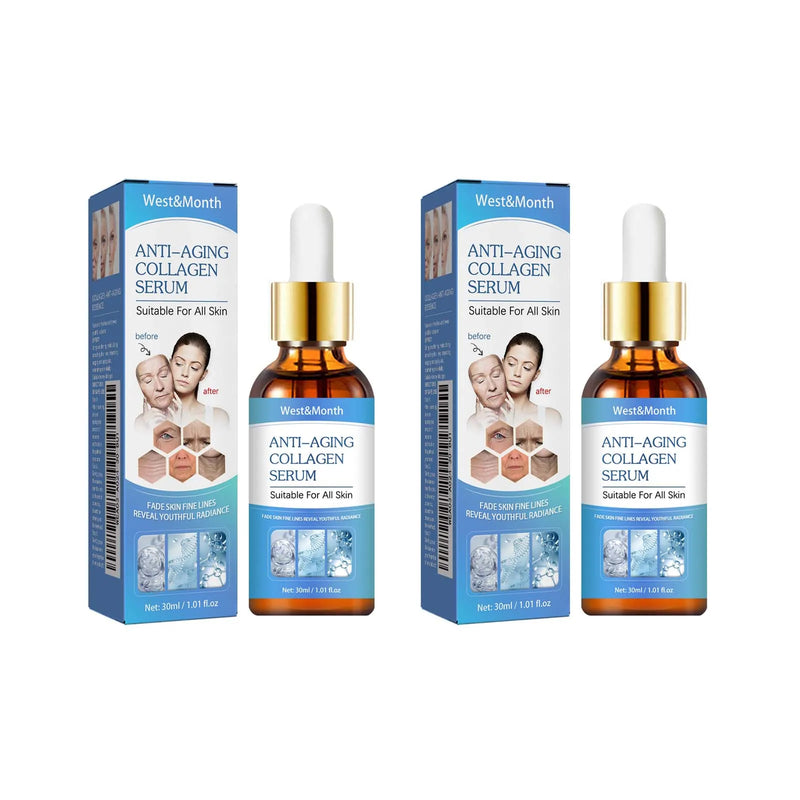 Collagen Face Serum Tighten Lifting Lightening Fine Lines Wrinkle Nourishing Anti-aging Moisturizing Brighten Essence Skin Care