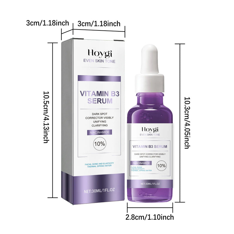 Niacinamide Serum Dark Spot Correcting Moisturizing Brightening Cleaning Pores Fade Fine Lines Makeup Remover Korean Skin Care