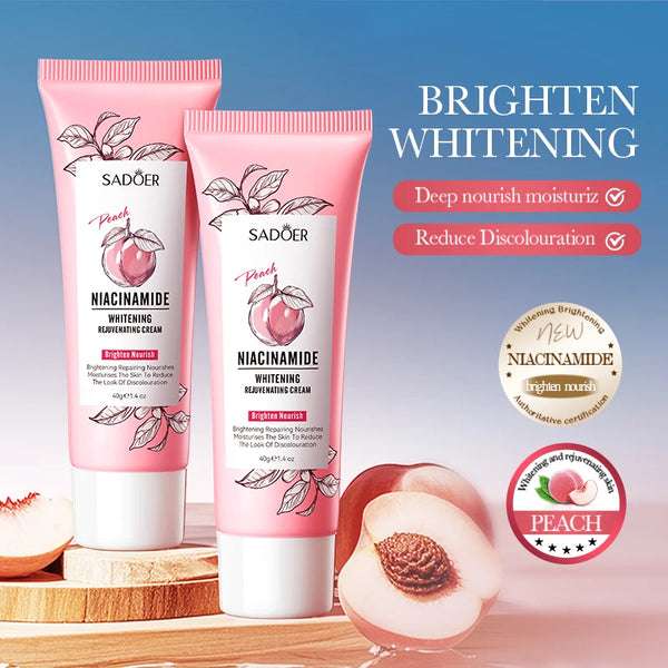 Peach Niacinamide Moisturizing Skin Moisturizing Cream Fast-absorbing, long-lasting moisturizing and brightening body lotion