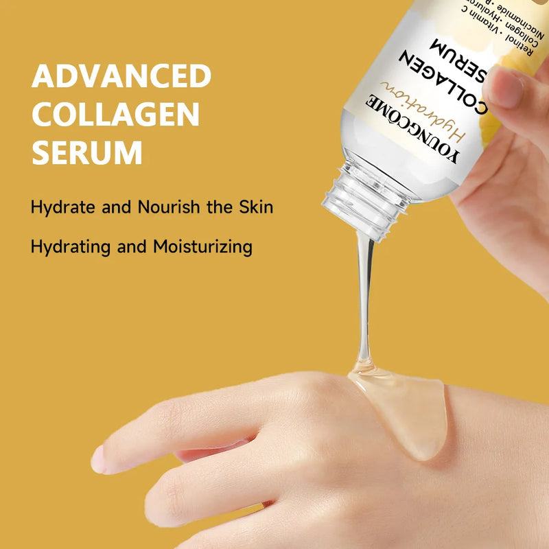 Collagen Face Serum skincare Facial Essence Liquid Firming Moisturizing Nourishing Facial Serum Skin Care Niacinamide
