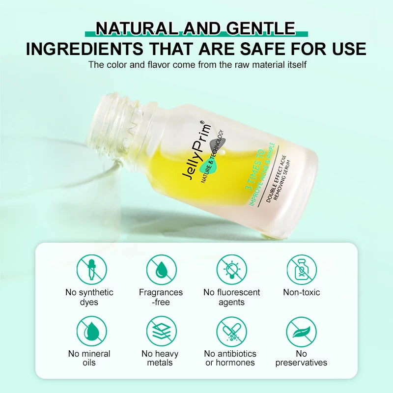 JellyPrim Salicylic Acid Pimple Removal Niacinamide Whitening Facial Serum Shrink Pores Skin Care Cosmetics
