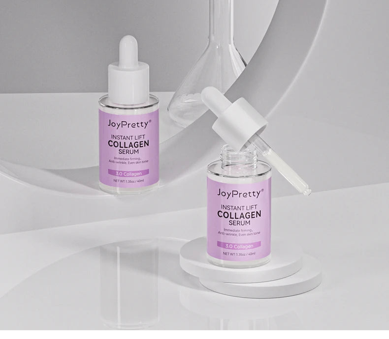 Collagen Face Serum Wrinkle Removal Hyaluronic Acid Anti Aging Fine Lines Lifting Niacinamide Brighten Serum Skin Care JoyPretty