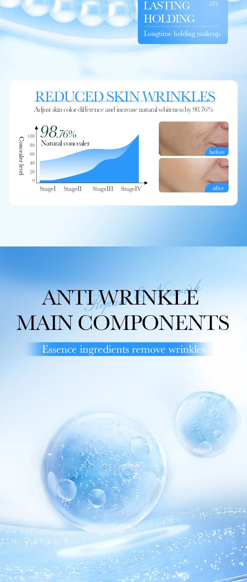 SADOER Vitamin C Collagen Face Cream Firming Moisturizing Brightening Hydrating Facial Cream Day Creams Beauty Face Skin Care
