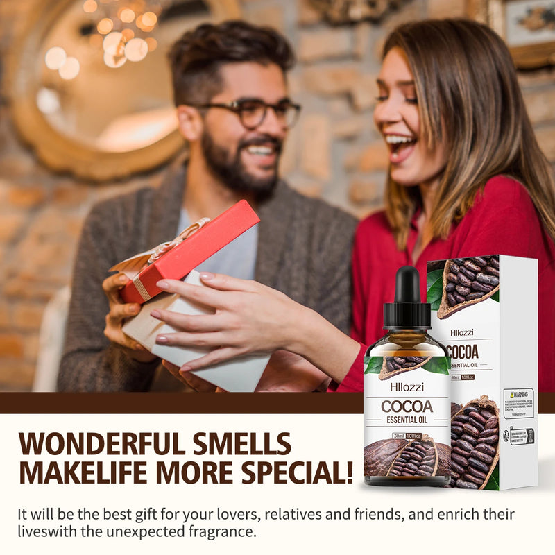 Cocoa essential oil, rich flavor, skin care, hair care, hydration, moisturizing, aromatherapy, aromatherapy, candles, DIY
