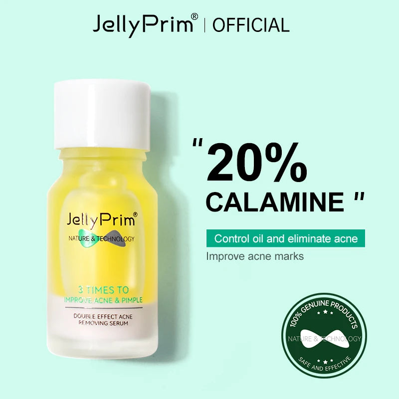 JellyPrim Salicylic Acid Pimple Removal Niacinamide Whitening Facial Serum Shrink Pores Skin Care Cosmetics