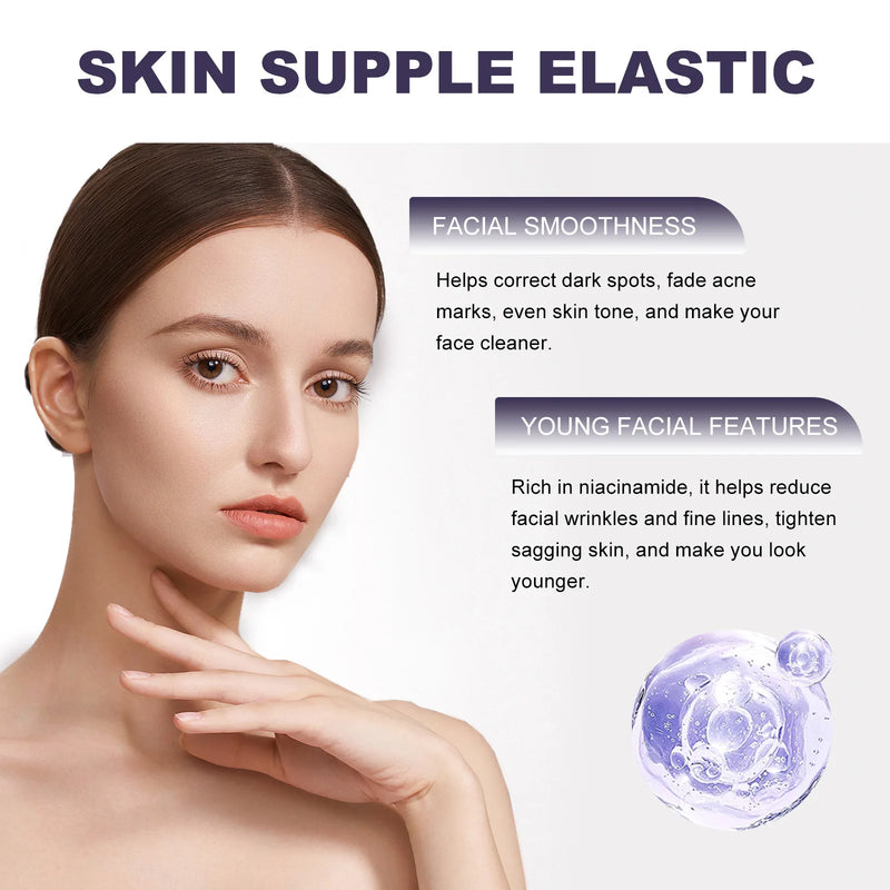 Niacinamide Serum Dark Spot Correcting Moisturizing Brightening Cleaning Pores Fade Fine Lines Makeup Remover Korean Skin Care