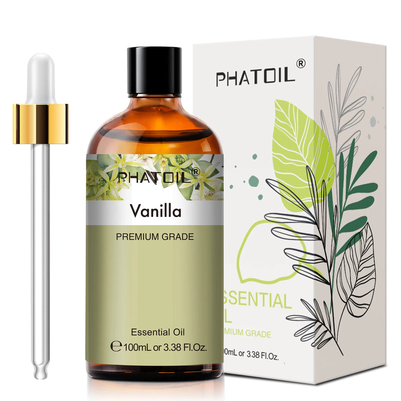 PHATOIL 100ML Eucalyptus Rose Essential Oils Lavender Indian Sandalwood Bergamot Cinnamon Lemongrass Essential Oils For Skin