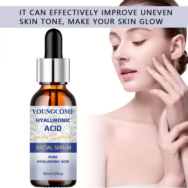 YOUNGCOME Hyaluronic Acid Facial Serum Nourishes The Skin Remover Moisturizing Repair Anti-aging Essence Facial Skin Care