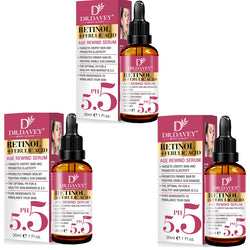 Newest Retinol+Ferulic Acid Age Rewind Serum For Face Whitening Serum Brightening Hydrating Face Serum Fade Fine Lines Skin Care