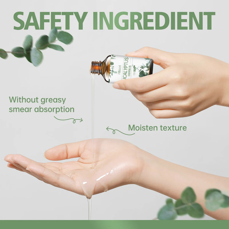 Eucalyptus Essential Oil aceite esencial aromático para difusor Aromatherapy Multi-purpose essential oils Multi-scene essential