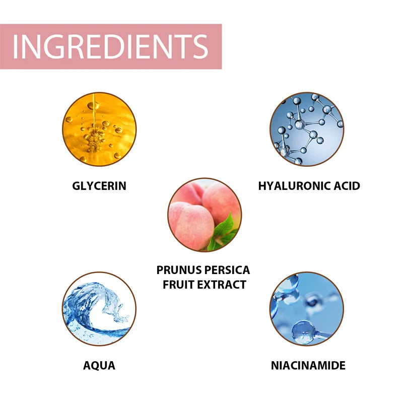 Niacinamide Whitening Facial Essence Remove Acne Marks Dark Spots Moisturizing Repair Shrink Pores Brighten Face Skin Care Serum