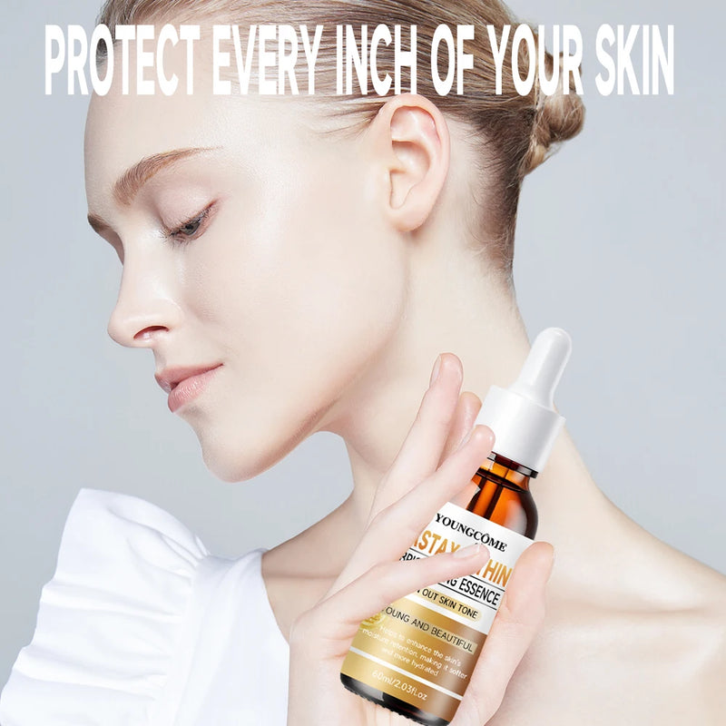 YOUNGCOME Astaxanthin firming and moisturizing essence,Smoothes wrinkles,Skin looks visibly younger 40ML/60ML