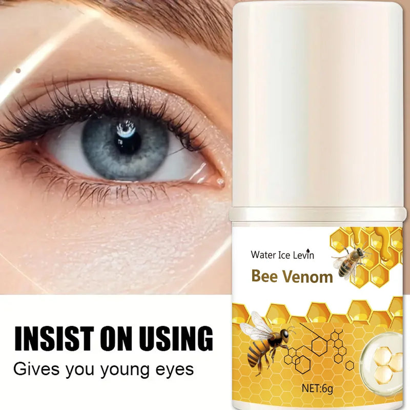 Bee venom Eyes Cream stick Dark Circles Remove Eye Bags Under Eye Hyaluronic Acid Moisturizing Serum Against Puffiness Eye Care