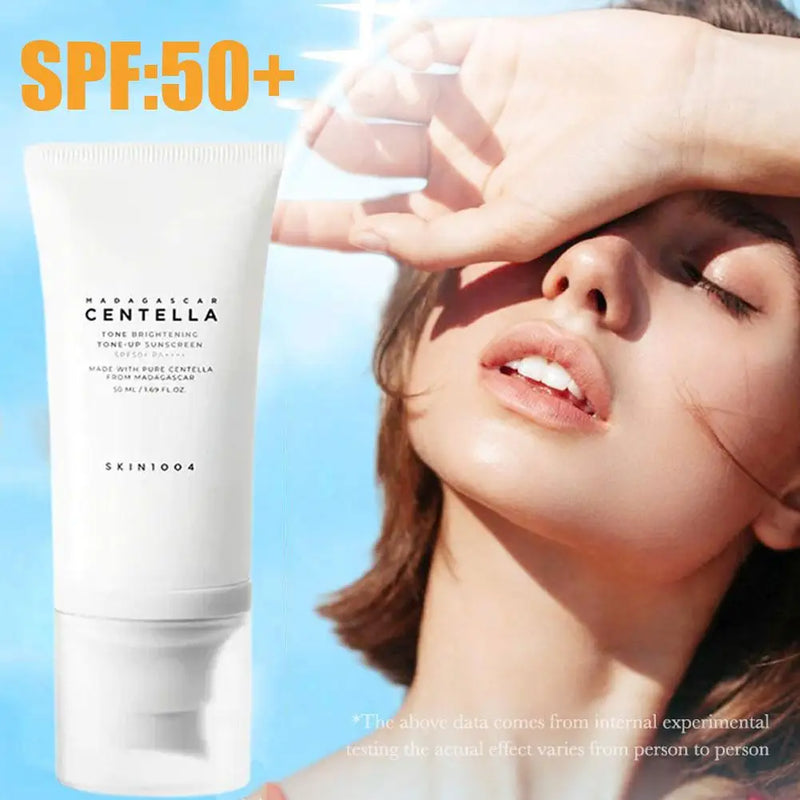 Centella Asiatica Face Cream/sunscreen Moisturizing Brightening Skin Tone Gently Massage Repairing Refreshing Facial Skincare