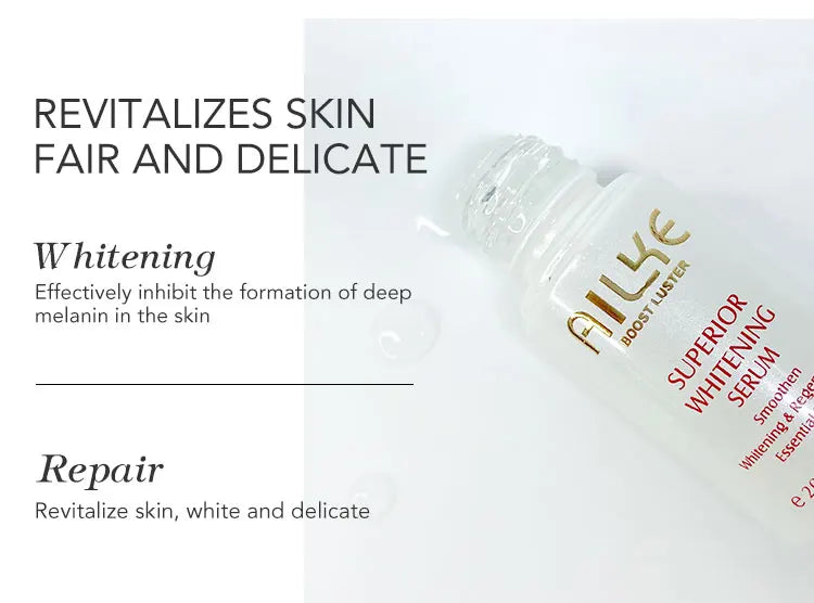 AILKE Whitening Face Cream, Reduce Dark Spots, Sun Spots, Reduce Melanin, With Collagen, Glutathione, For All Skin Types