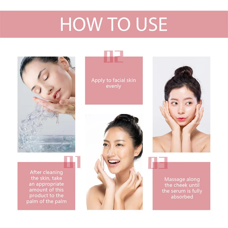 Niacinamide Whitening Facial Essence Remove Acne Marks Dark Spots Moisturizing Repair Shrink Pores Brighten Face Skin Care Serum