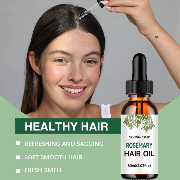 Rosemary Dense Hair Essential Oil Veganic Lavender Repair Hairs Damage Prevent Hair Loss Smooth Hairs Nourish Hair Care Oil hot