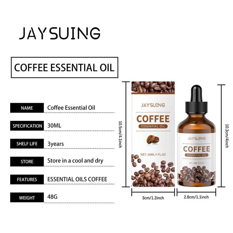 Coffee Skincare Body Oil Face Moisturizer Tighten Firm Hydrating Sooth Dry Skin Lighten Fine Lines Massage After Shower Body Oil