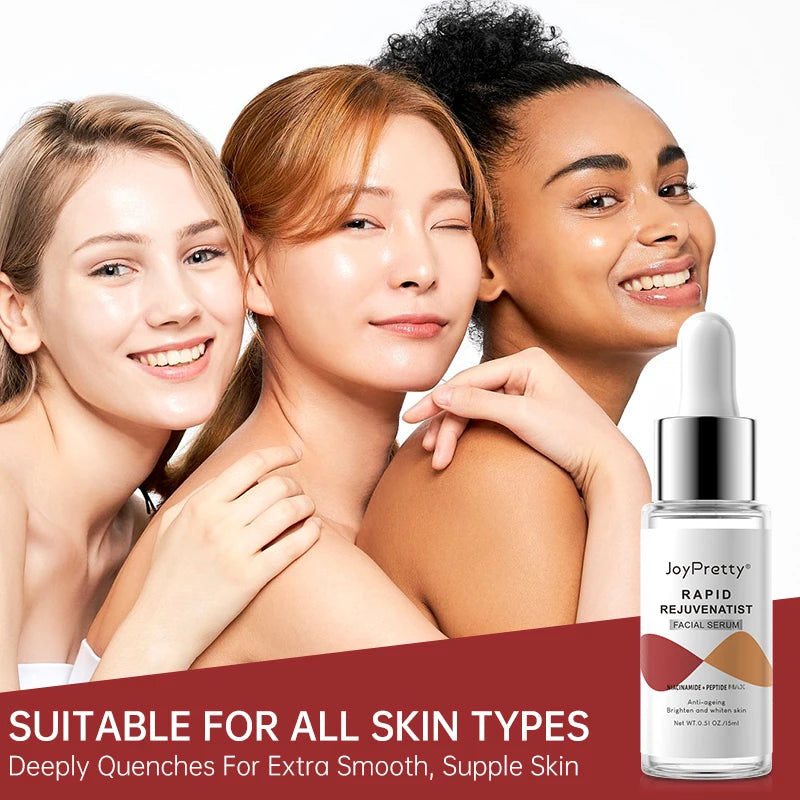 Niacinamide Dark Sport Face Serum Pore Shrinking Hyaluronic Acid Moisturizing Minimize Large Pores Facial Serum Skin Care