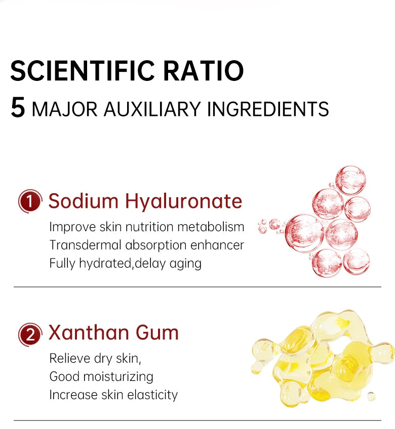 Niacinamide Dark Sport Face Serum Pore Shrinking Hyaluronic Acid Moisturizing Minimize Large Pores Facial Serum Skin Care