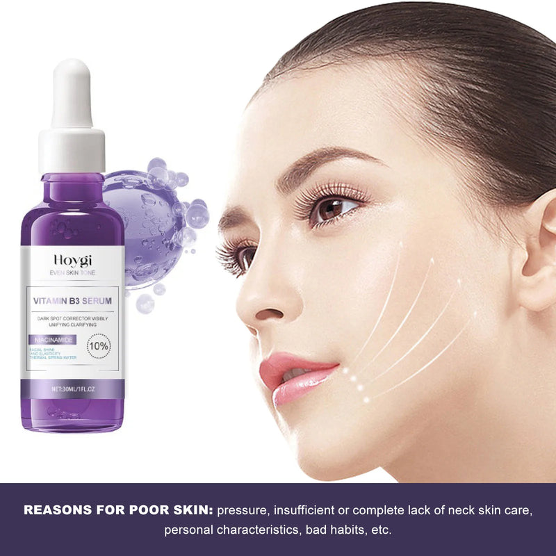 Niacinamide Serum Dark Spot Correcting Moisturizing Brightening Cleaning Pores Fade Fine Lines Makeup Remover Korean Skin Care