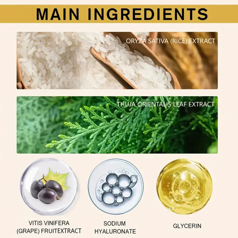 YOUNGCOME Rice washing water moisturizin g face cream, suitable for dry and rough skin, Improves the texture of skin