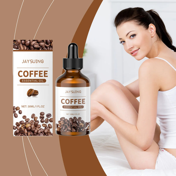 Coffee Skincare Body Oil Face Moisturizer Tighten Firm Hydrating Sooth Dry Skin Lighten Fine Lines Massage After Shower Body Oil