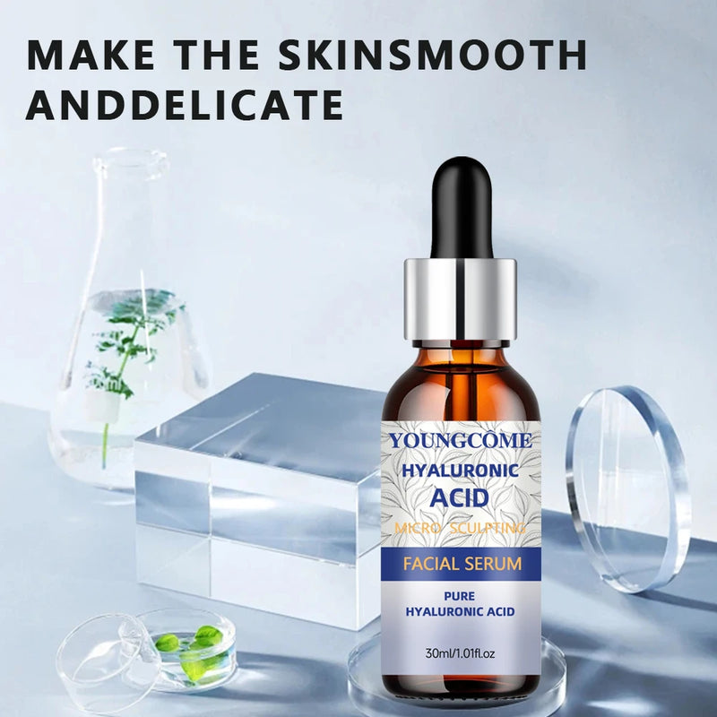 YOUNGCOME Hyaluronic Acid Facial Serum Nourishes The Skin Remover Moisturizing Repair Anti-aging Essence Facial Skin Care