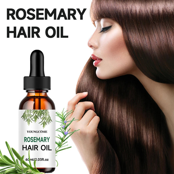 Rosemary Dense Hair Essential Oil Veganic Lavender Repair Hairs Damage Prevent Hair Loss Smooth Hairs Nourish Hair Care Oil hot