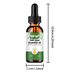 YOUNGCOME Rosemary hair care essential oil,Nourishes Repairs Improves Frizz Prevents Hair Loss Thinning Damaged Hair Care