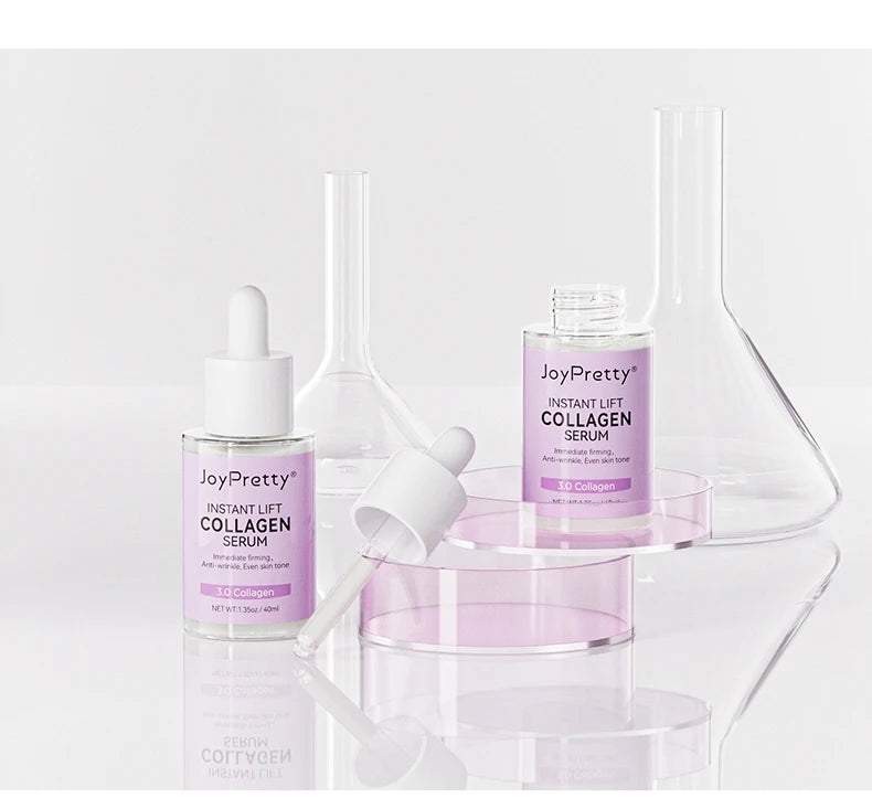 Collagen Face Serum Wrinkle Removal Hyaluronic Acid Anti Aging Fine Lines Lifting Niacinamide Brighten Serum Skin Care JoyPretty