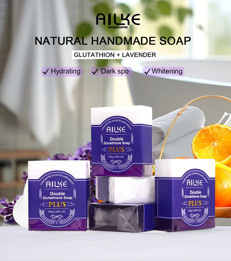 AILKE Glutathione Bleaching Cream, Advanced Lightening Lotion, Glowing Cream For Inner Thighs, Bikini Area Underarms, Natural