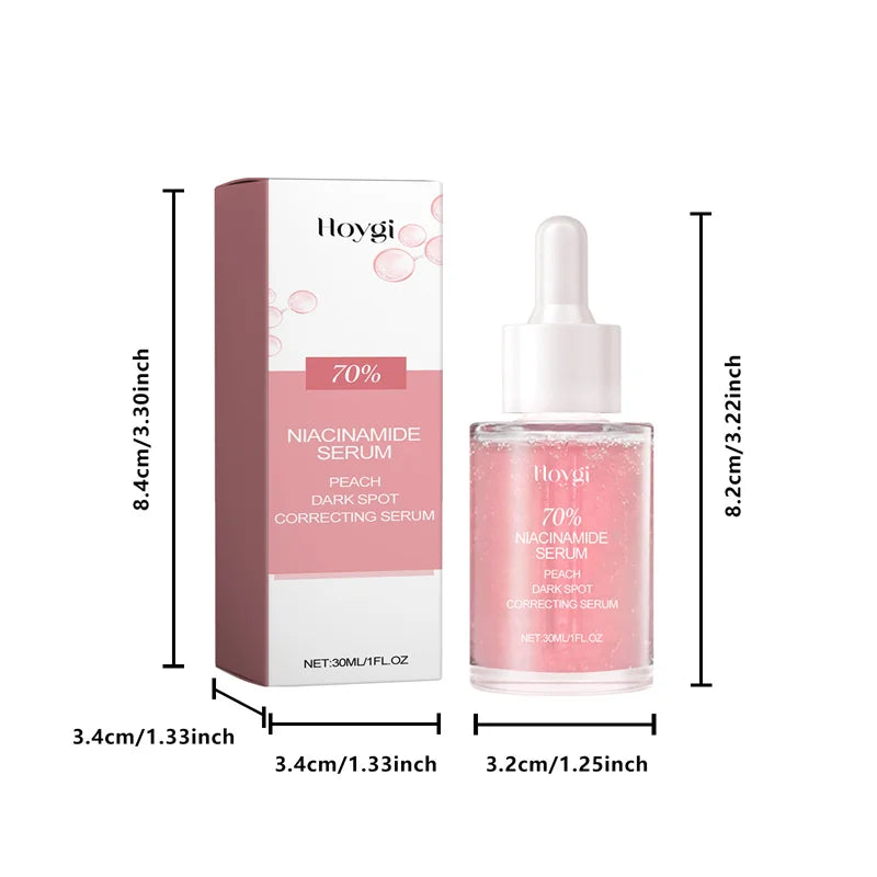 Niacinamide Whitening Facial Essence Remove Acne Marks Dark Spots Moisturizing Repair Shrink Pores Brighten Face Skin Care Serum