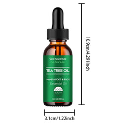 YOUNGCOME Tea tree essential oil for skin care, Repairing & Nourishing Hair  Strengthens, Hydrates & Revitalizes Damaged Hair