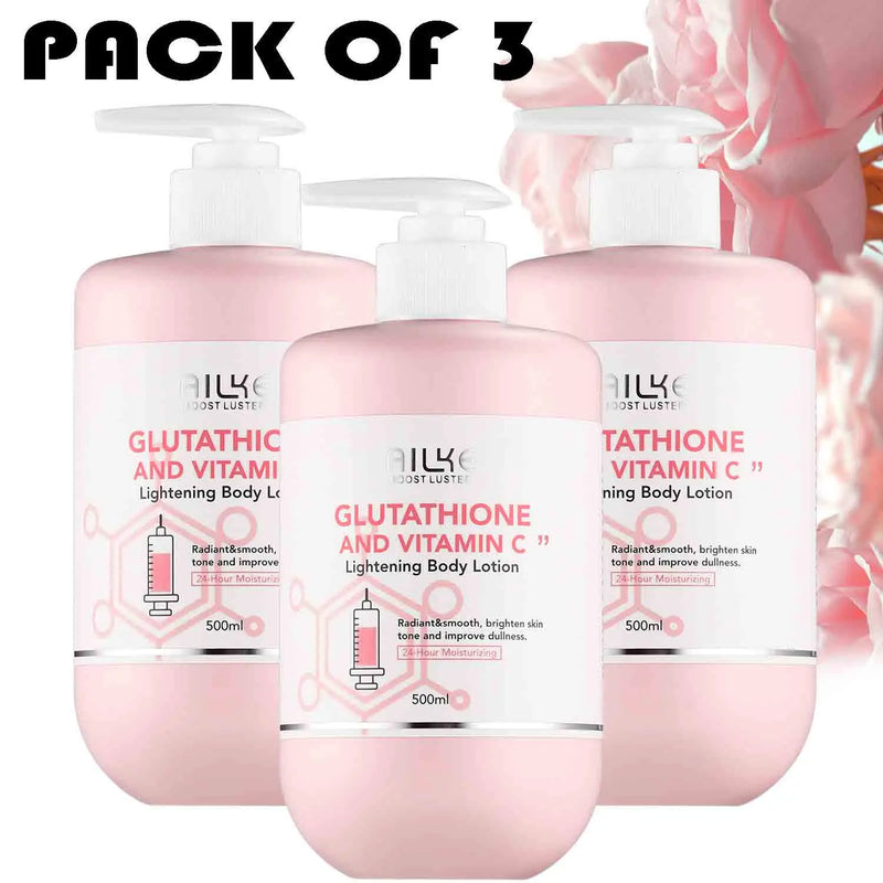AILKE Whitening Moisturizing Korean Facial And Body Lotion, Reduce Melanin Wrinkles, Vitamin C Dark Spots Remove Skin Care Cream