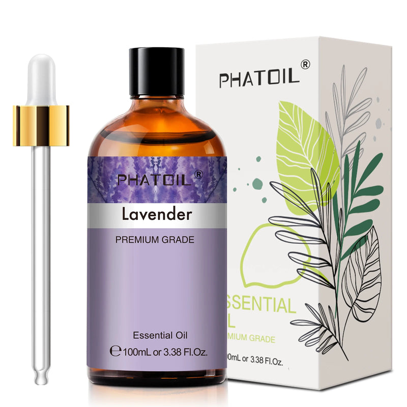 PHATOIL 100ML Eucalyptus Rose Essential Oils Lavender Indian Sandalwood Bergamot Cinnamon Lemongrass Essential Oils For Skin
