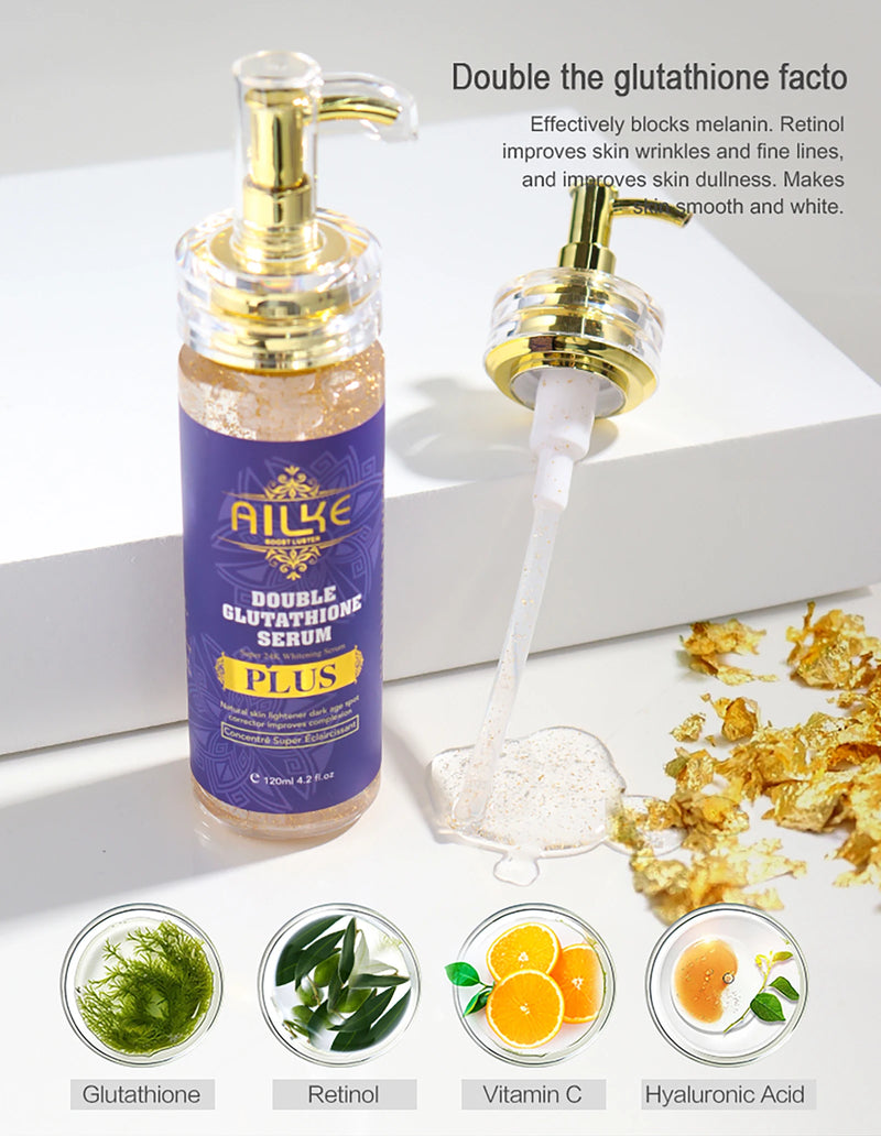 AILKE Glutathione Bleaching Cream, Advanced Lightening Lotion, Glowing Cream For Inner Thighs, Bikini Area Underarms, Natural