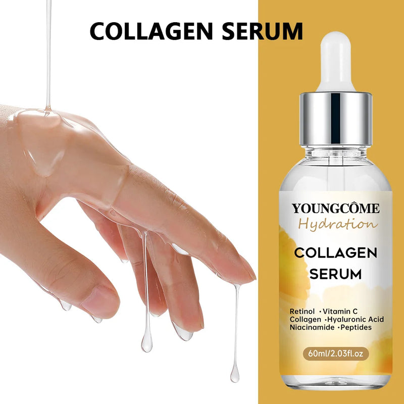 Collagen Face Serum skincare Facial Essence Liquid Firming Moisturizing Nourishing Facial Serum Skin Care Niacinamide